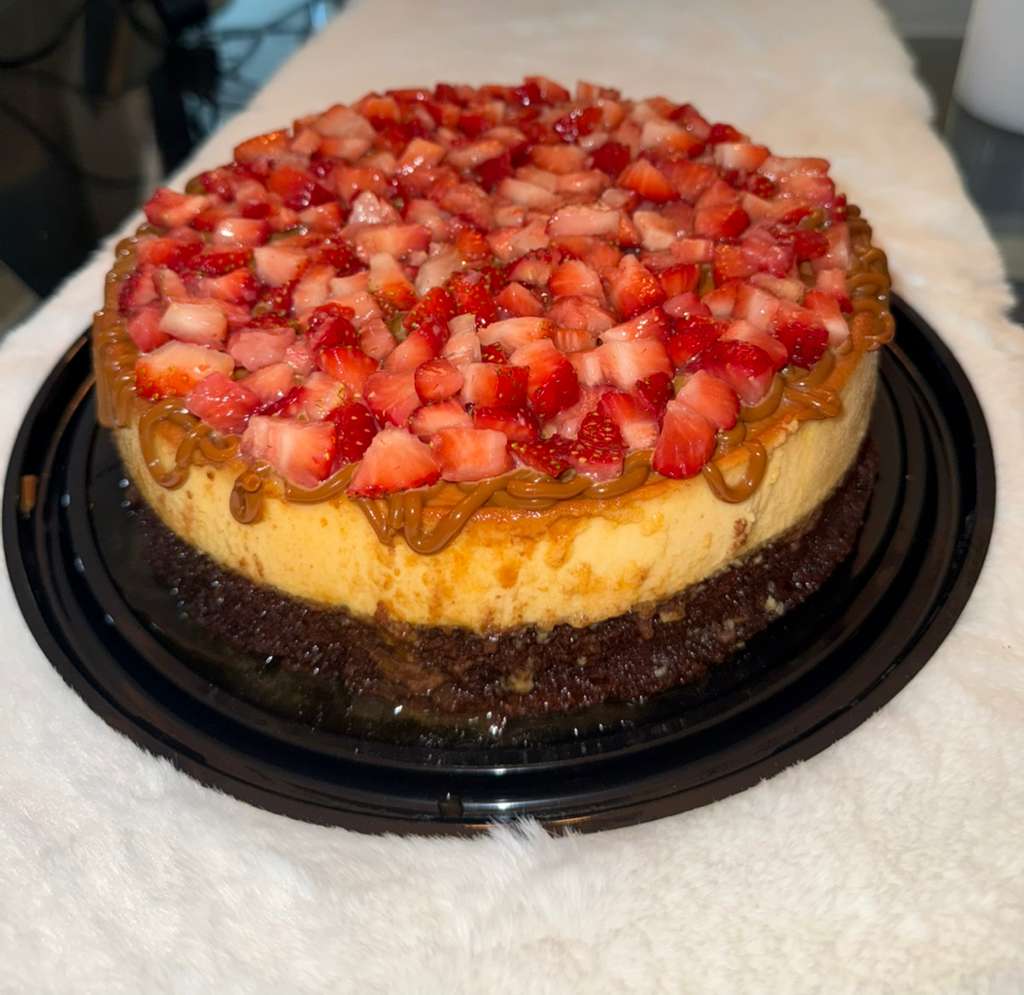 Fresaflan — Cajeta & Nuez