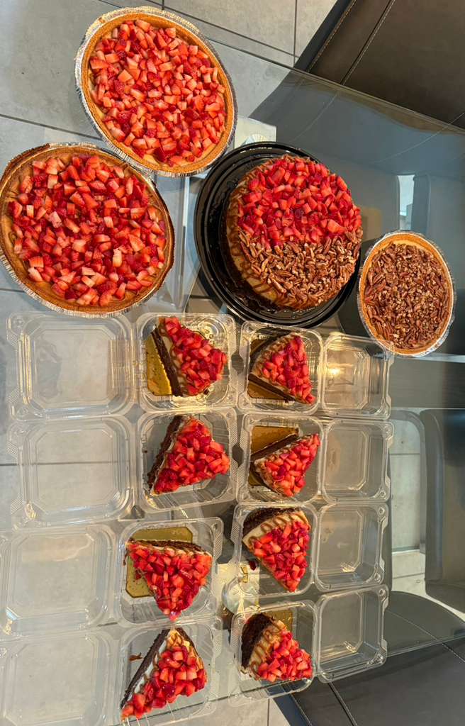 Fresaflan cajeta & fresa